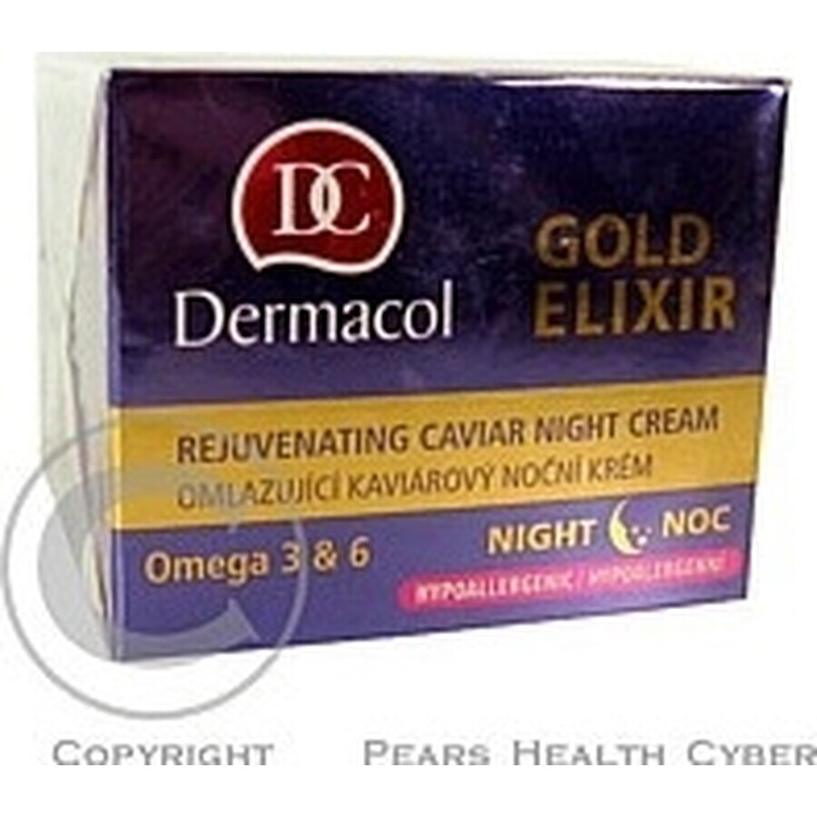 DERMACOL GOLD ELIXIR Nachtcrème 1×50 ml, nachtcrème