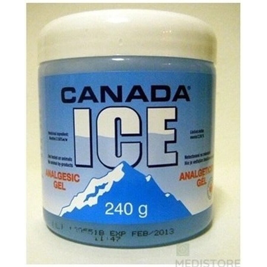 CANADA ICE GEL 1×240 ml, analgesico