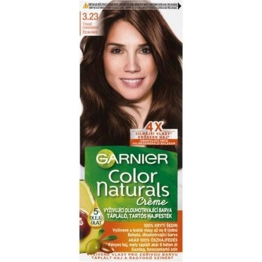 Garnier Color Naturals Colore permanente per capelli 6.23 Cioccolato Caramello 1×1 pezzo, colore per capelli