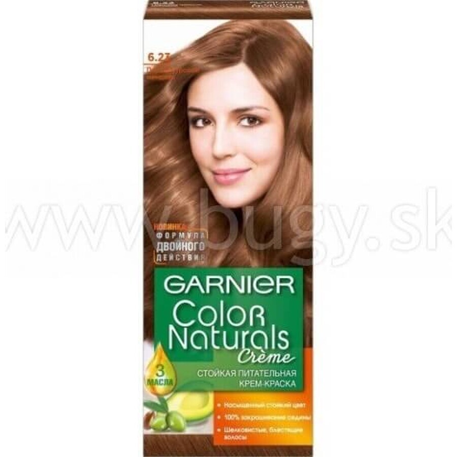 Garnier Color Naturals Colore permanente per capelli 6.23 Cioccolato Caramello 1×1 pezzo, colore per capelli