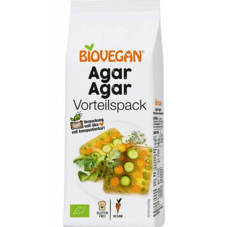 Biologische geleeragar, 100 g biovegan