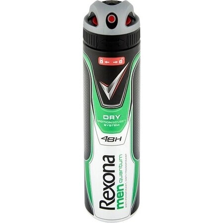 Rexona antitraspirante MEN Quantum 1×150 ml, antitraspirante