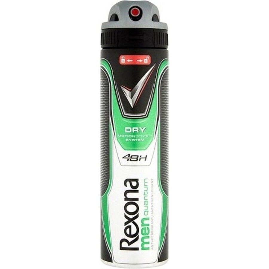 Rexona antitraspirante MEN Quantum 1×150 ml, antitraspirante