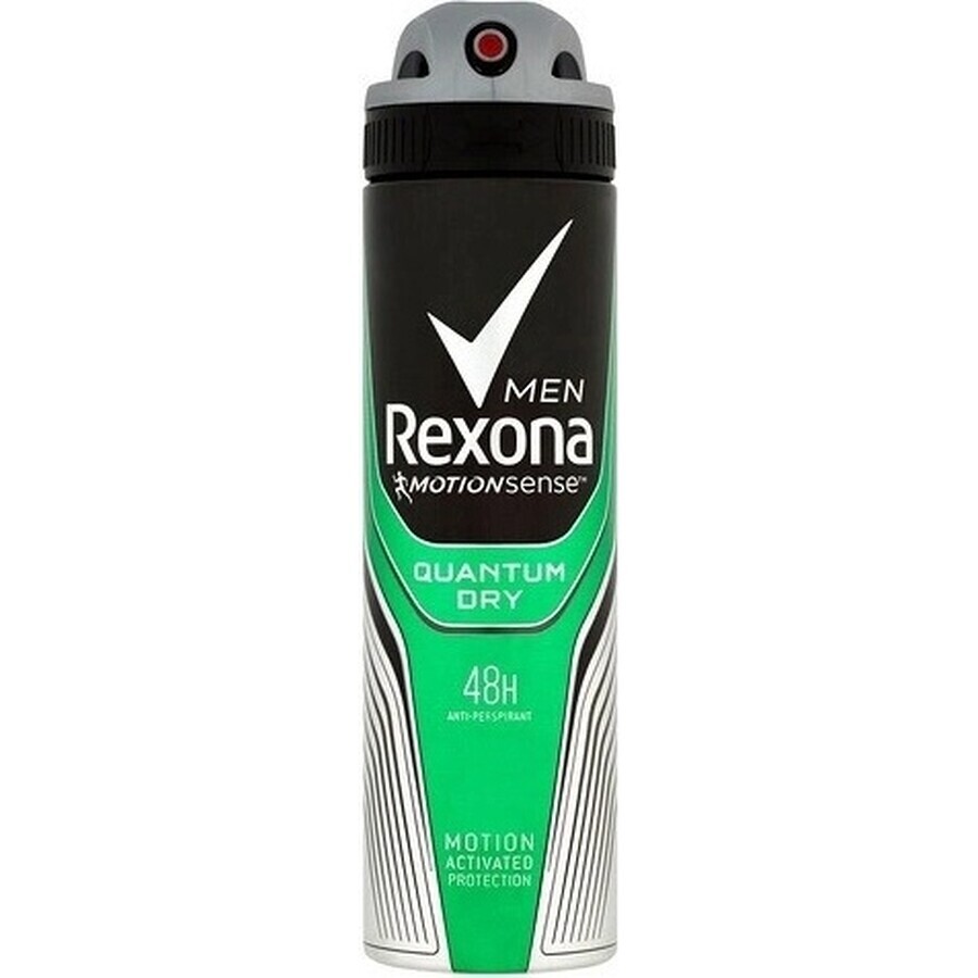 Rexona antitraspirante MEN Quantum 1×150 ml, antitraspirante