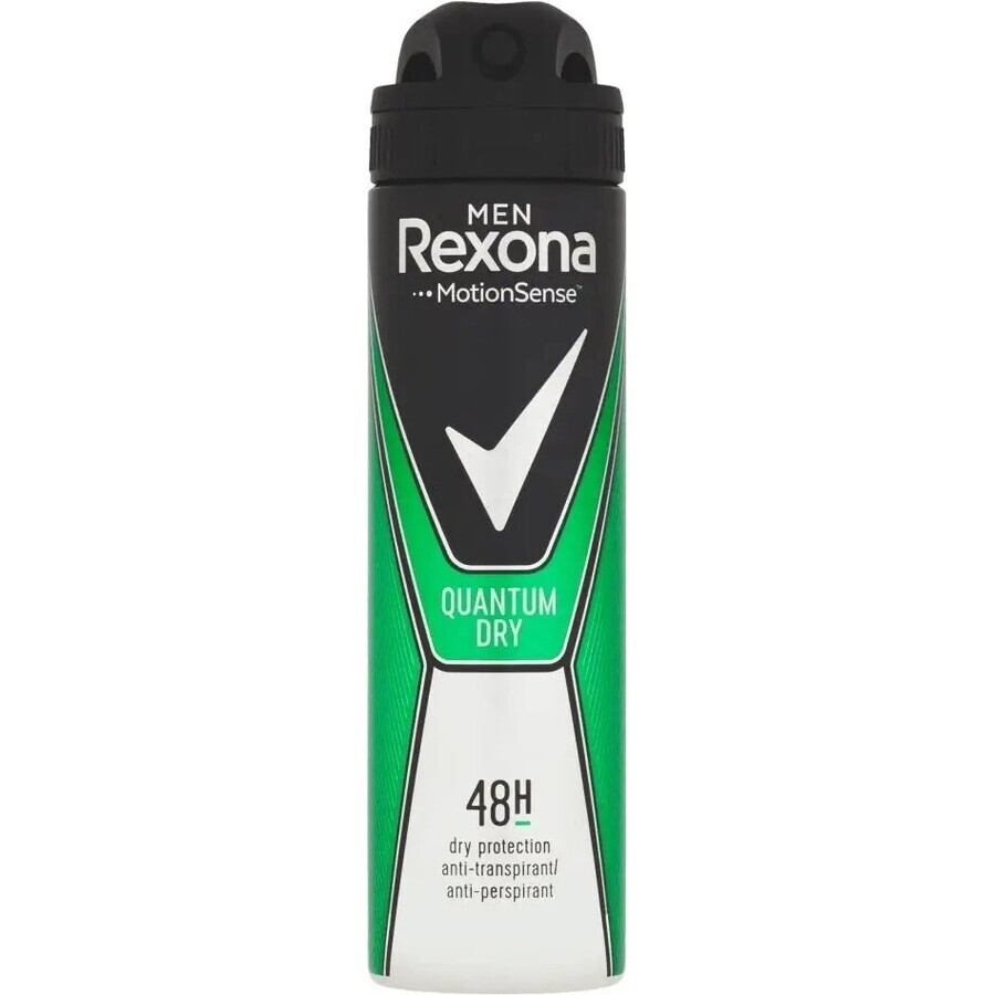 Rexona antitraspirante MEN Quantum 1×150 ml, antitraspirante