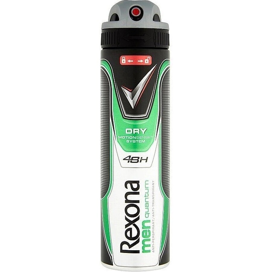 Rexona antitraspirante MEN Quantum 1×150 ml, antitraspirante