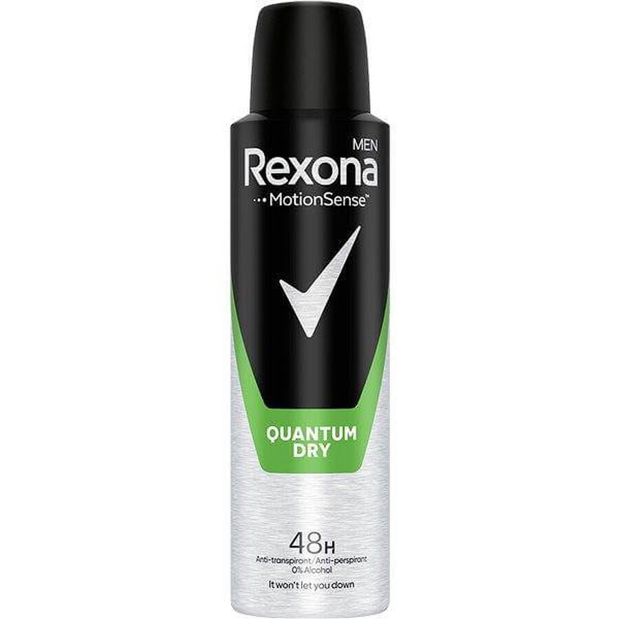 Rexona antitraspirante MEN Quantum 1×150 ml, antitraspirante