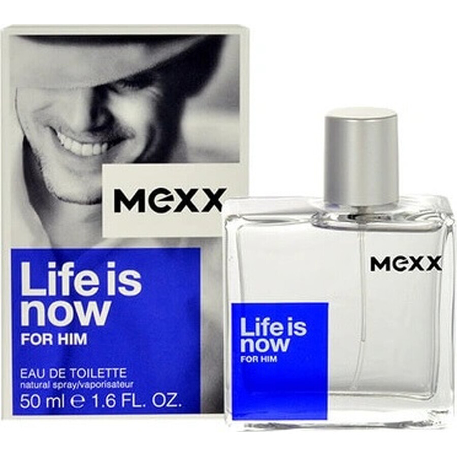 Mexx Life Is Now For Him Edt 50ml 1×50 ml, Eau de toilette