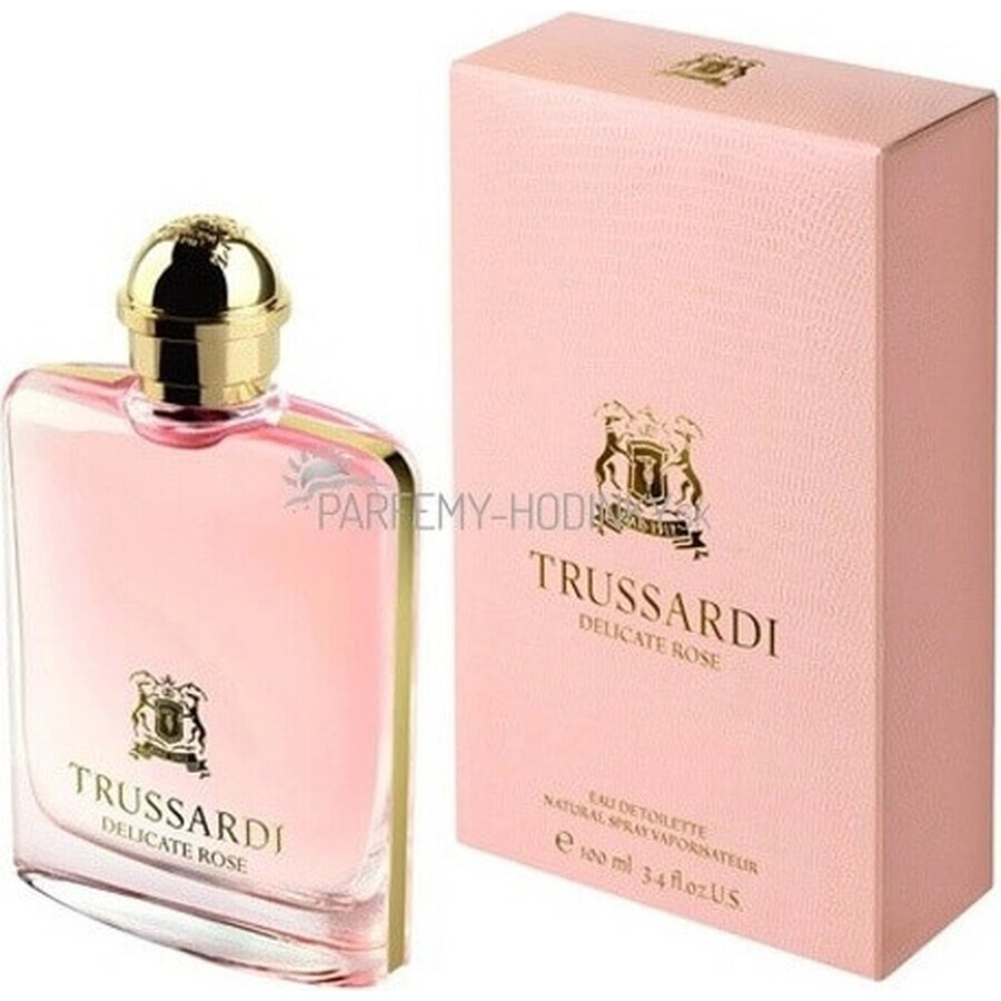 Trussardi Delicate Rose Edt 1×100 ml, eau de toilette per donna