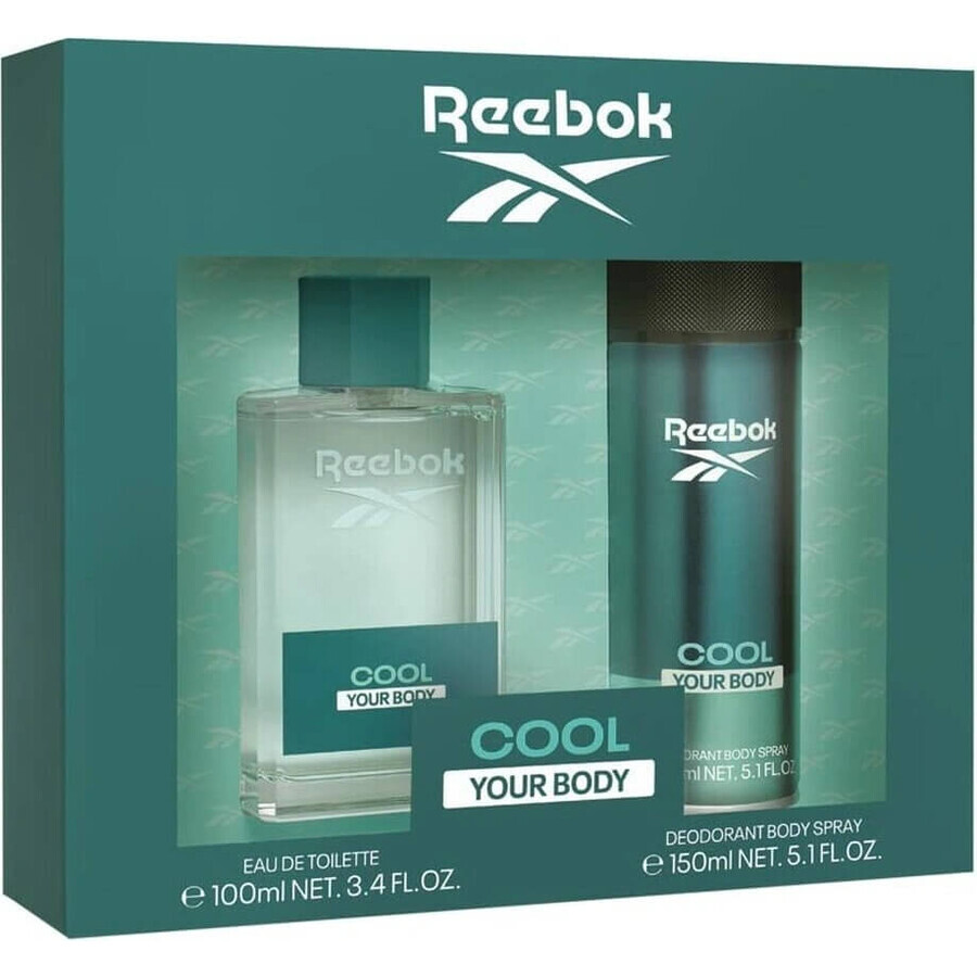 REEBOK COOL YBF WOMEN EDT 100ML+DEO SP 150ML 1SET 1×1 pc, set