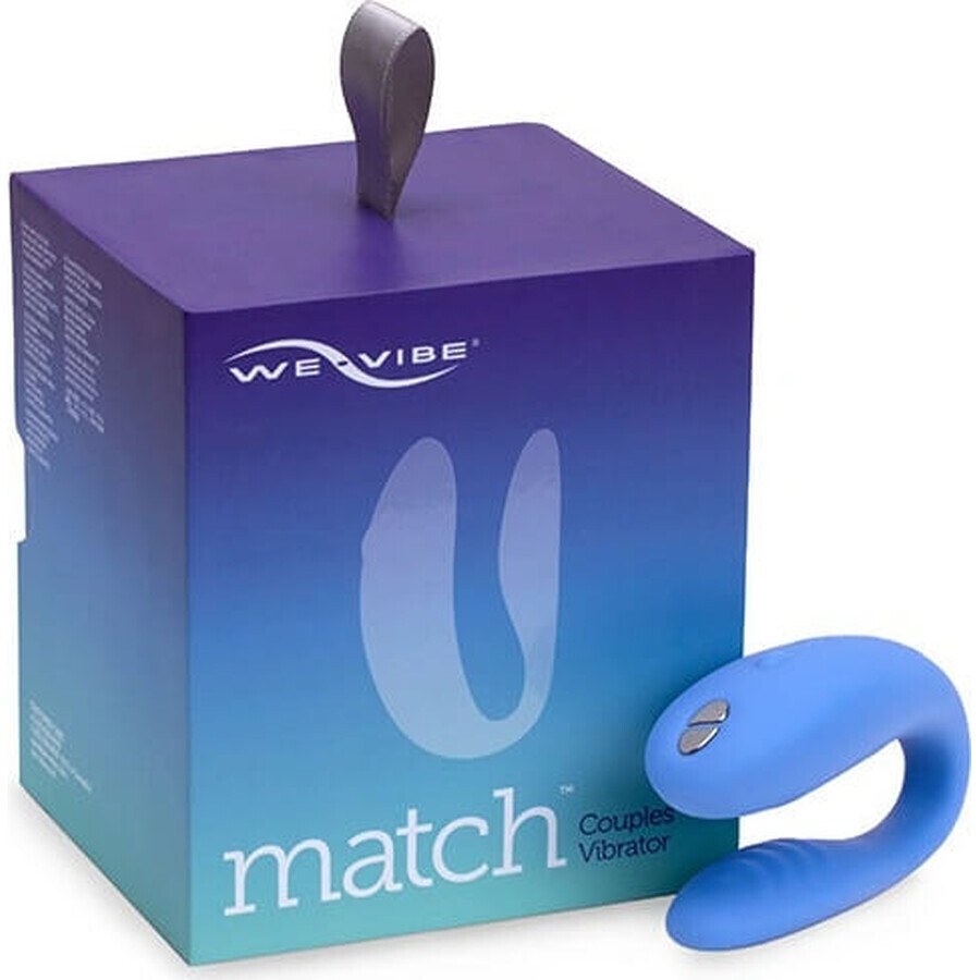 We-Vibe MATCH Vibrator MATCH blue 1×1 piece, vibrator