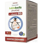 SWISS Lactobacilli JUNIOR Immunit + vitamina D3 60+12 tbl.+ regalo 1×72 tbl, vitamine