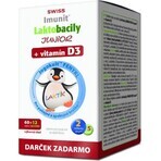 SWISS Lactobacilli JUNIOR Immunit + vitamina D3 60+12 tbl.+ regalo 1×72 tbl, vitamine