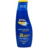 Nivea Sun Moisturising Tanning Lotion OF20 1×200 ml, lozione abbronzante idratante