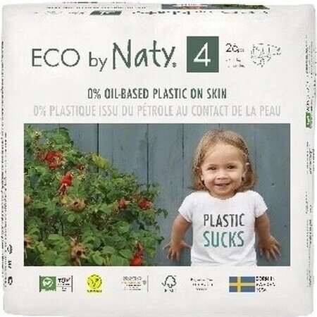 Eco by Naty Pannolini Maxi 7 - 18 kg 1×26 pz, pannolini