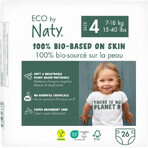 Eco by Naty Pannolini Maxi 7 - 18 kg 1×26 pz, pannolini