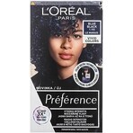 L'Oréal Paris Préférence Vivid Colors coloración permanente 1×1, Le Marais - Azul Negro, 60+90+54 ml