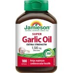 JAMIESON SUPER GARLIC OIL 1500 mg 1×100 cps, supliment alimentar