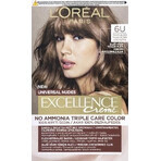 L'Oréal Paris Excellence Creme Universal Creme Universal Nudes colore permanente per capelli 6U Biondo Scuro 1×1 pz, colore per capelli