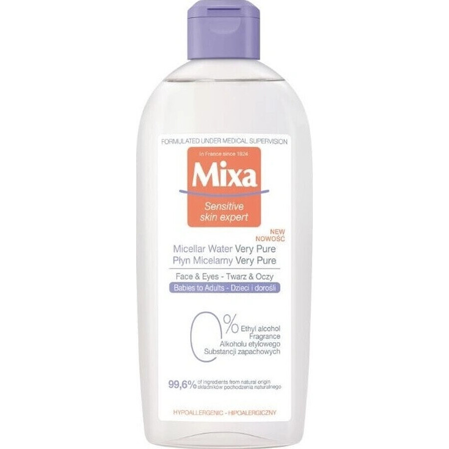 Mixa Micellair Water 1×400 ml, micellair water