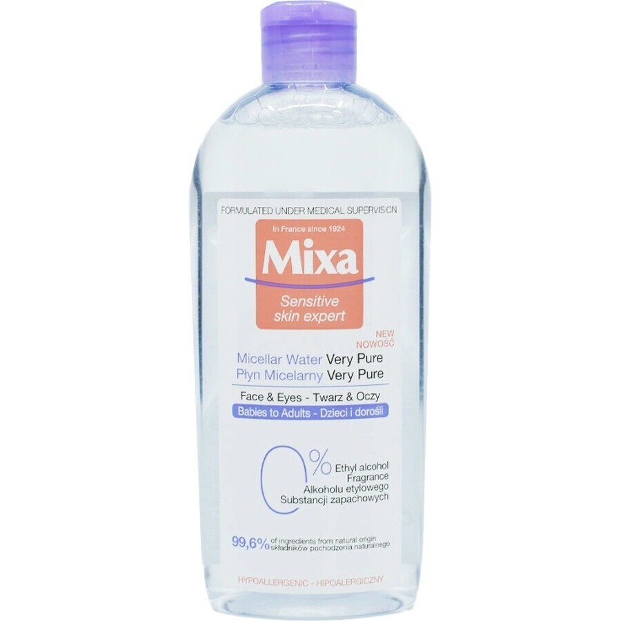 Mixa Micellair Water 1×400 ml, micellair water