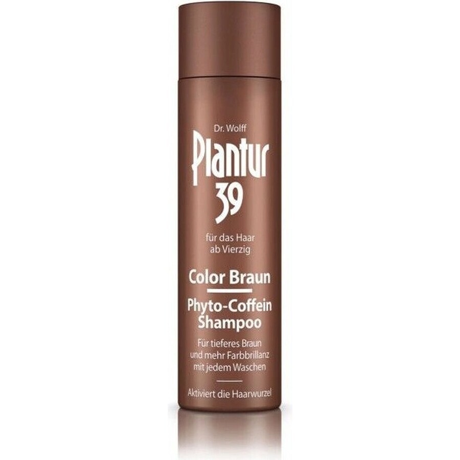 Shampoo Plantur 39 Colour Brown Phyto-caffeine 1×250 ml, shampoo con caffeina