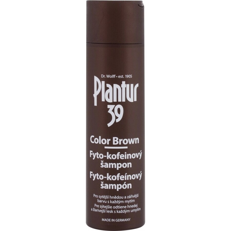 Shampoo Plantur 39 Colour Brown Phyto-caffeine 1×250 ml, shampoo con caffeina