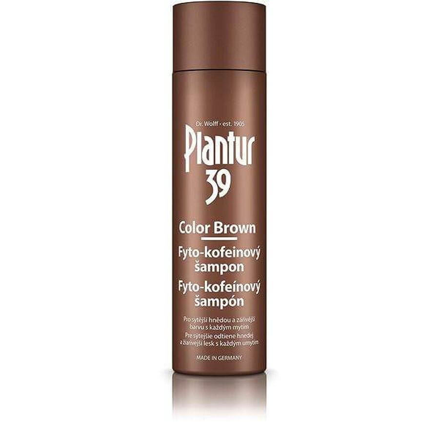 Shampoo Plantur 39 Colour Brown Phyto-caffeine 1×250 ml, shampoo con caffeina