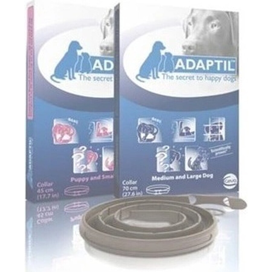 Collare Adaptil per cani di piccola taglia 1×1 pz, lunghezza 45 cm