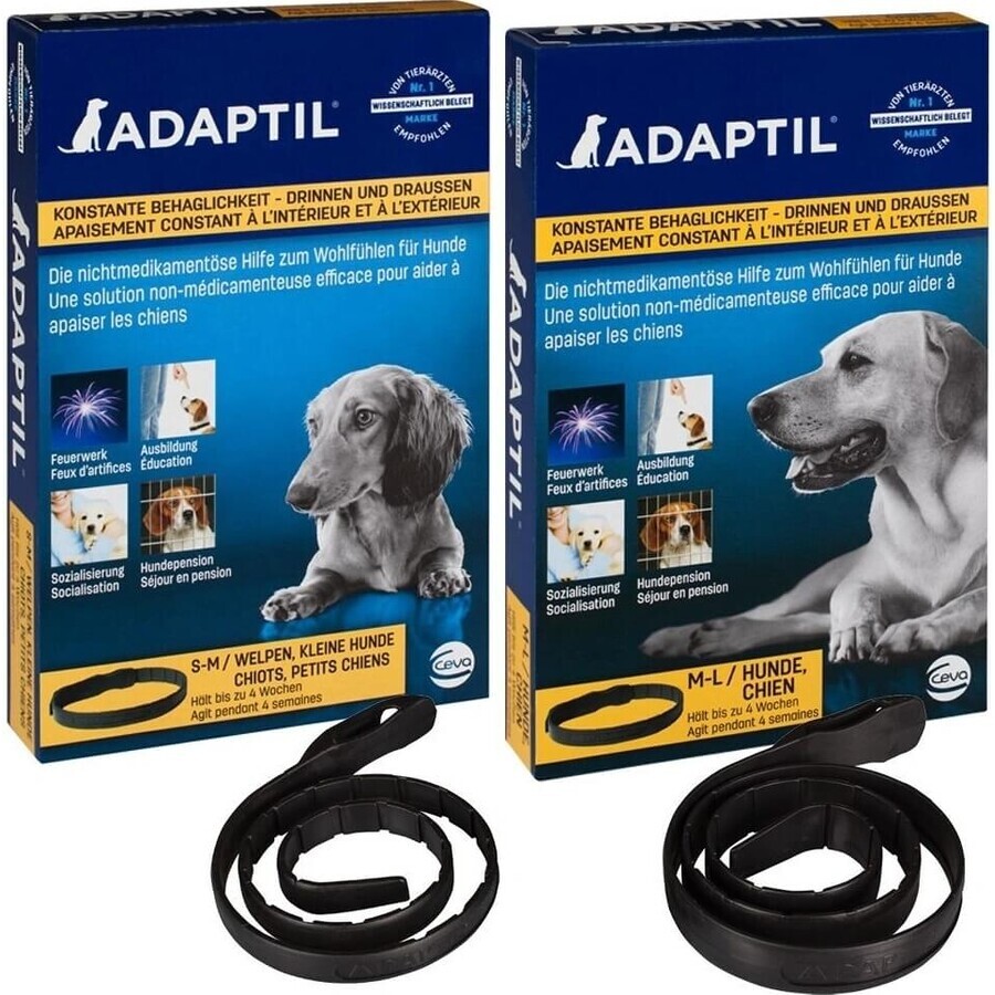 Collare Adaptil per cani di piccola taglia 1×1 pz, lunghezza 45 cm