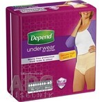 DEPEND MAXIMUM XL per donna 1×9 pezzi, slip elasticizzati, circonferenza fianchi 120-105 cm