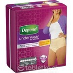 DEPEND MAXIMUM XL per donna 1×9 pezzi, slip elasticizzati, circonferenza fianchi 120-105 cm