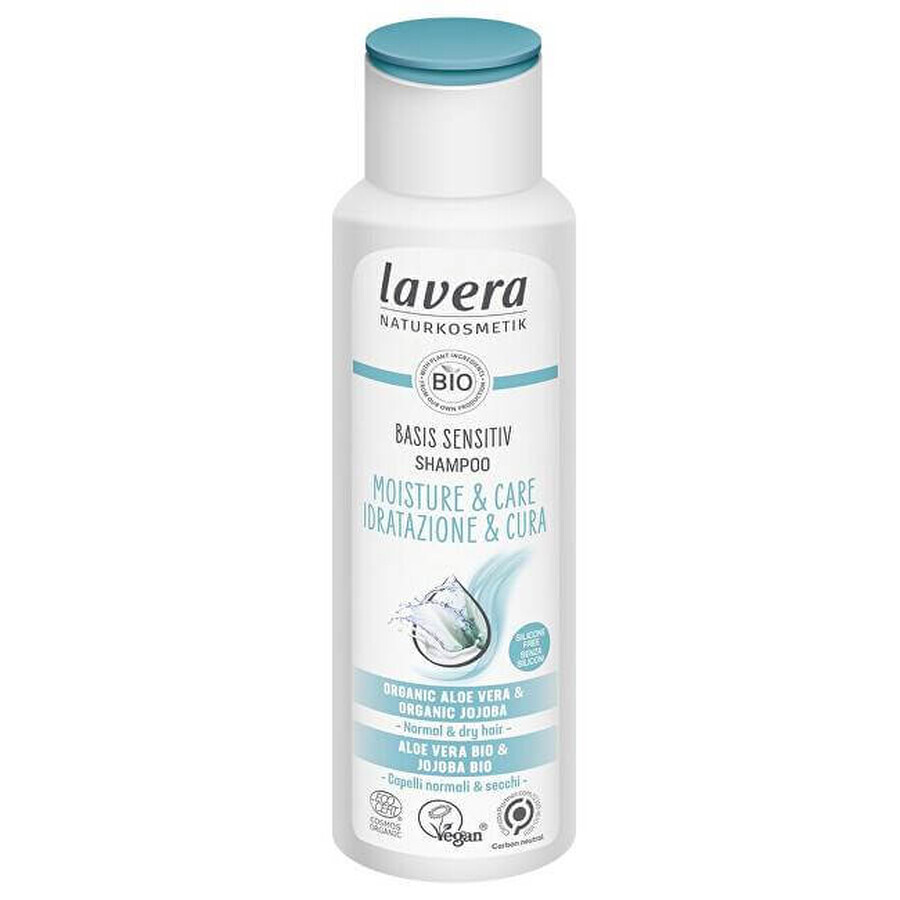 lavera Basis Shampoo Idratazione e Cura 1×250 ml, shampoo