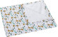 Coperta per bambini B&#193;RA 5284/421 75x100 bianco/giraffa 1&#215;1 pz, coperta per bambini