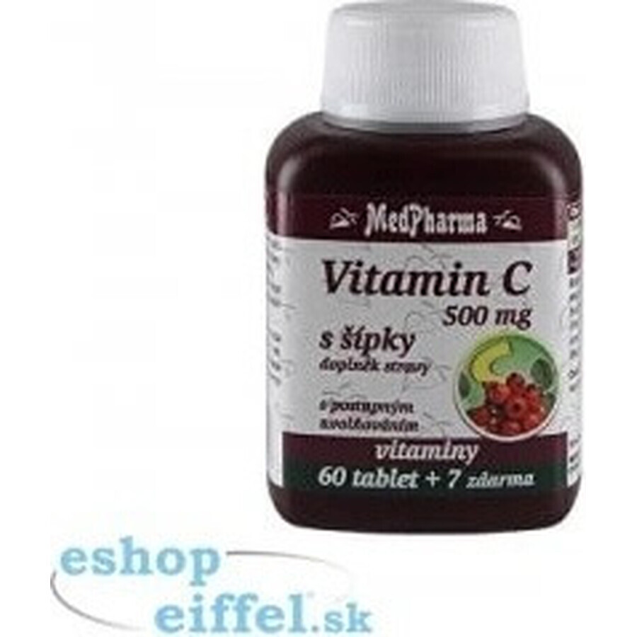 MedPharma VITAMINA C 500MG con frecce 1×37 tbl, rilascio graduale