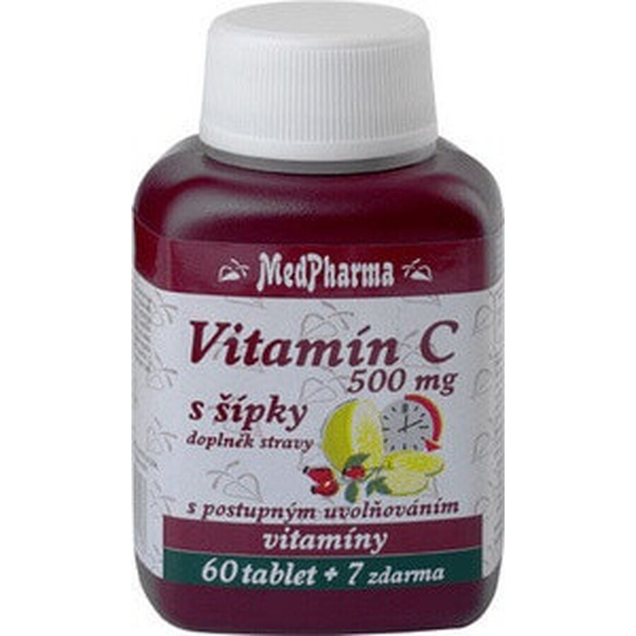 MedPharma VITAMINA C 500MG con frecce 1×37 tbl, rilascio graduale