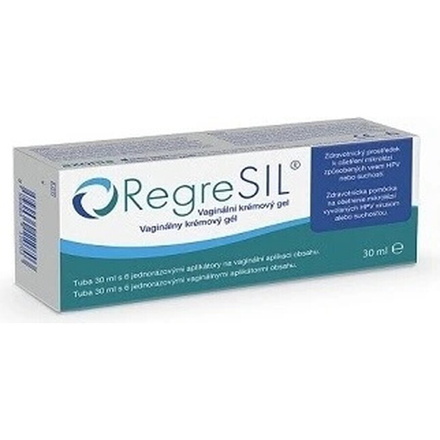 Set RegreSIL 1×1, Vaginalgel-Creme 30 ml + 6 Applikatoren