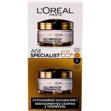 L'Oréal Paris Age Specialist 65+ envase doble 2×50 ml, cosmética