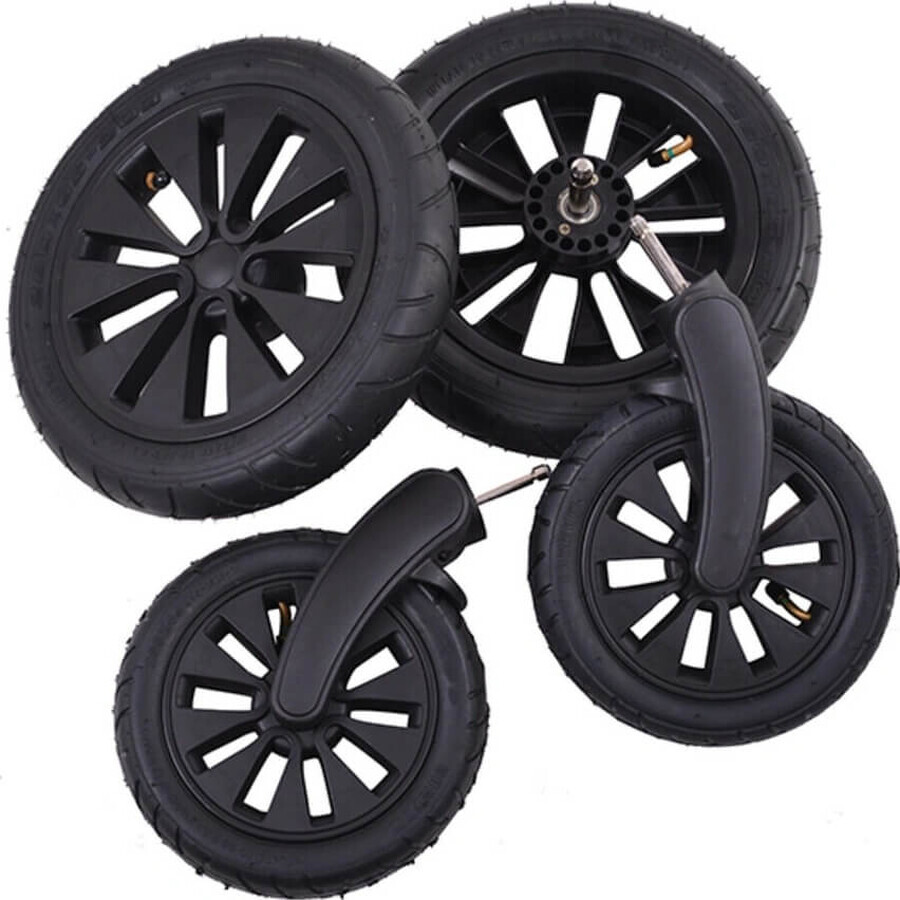 PETITE&MARS Set of 4 inflatable wheels for Street+ stroller 1×1 pc