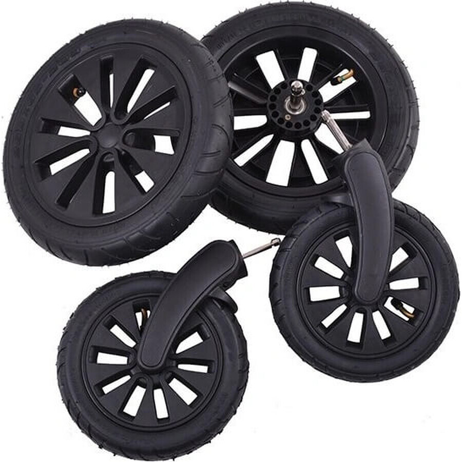 PETITE&MARS Set of 4 inflatable wheels for Street+ stroller 1×1 pc