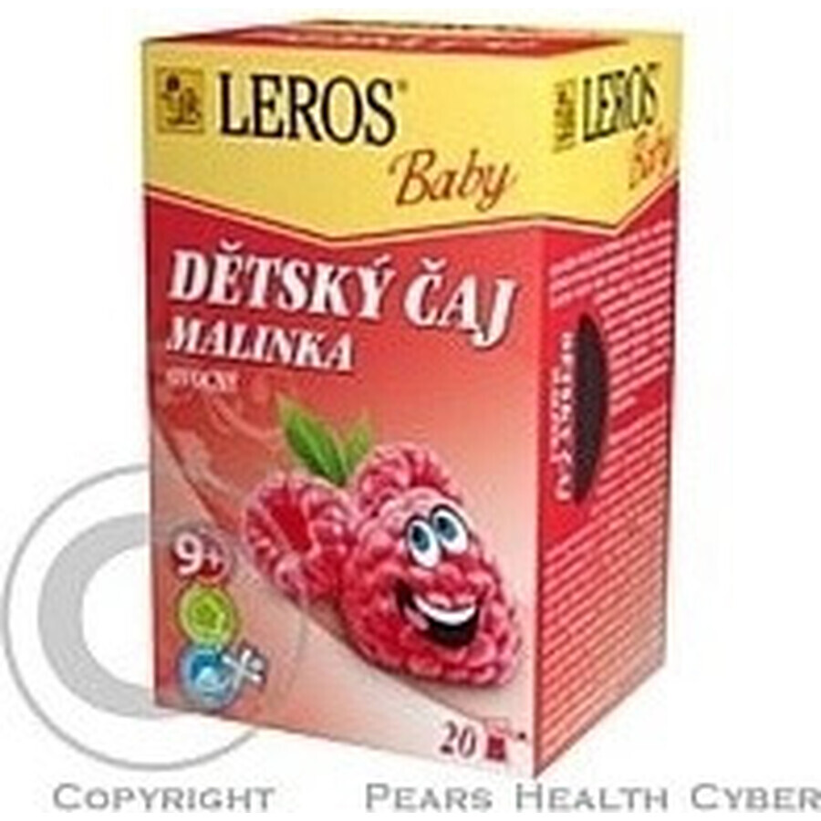 LEROS CHILDREN'S TEA MALINKA 2x20g, tea for children