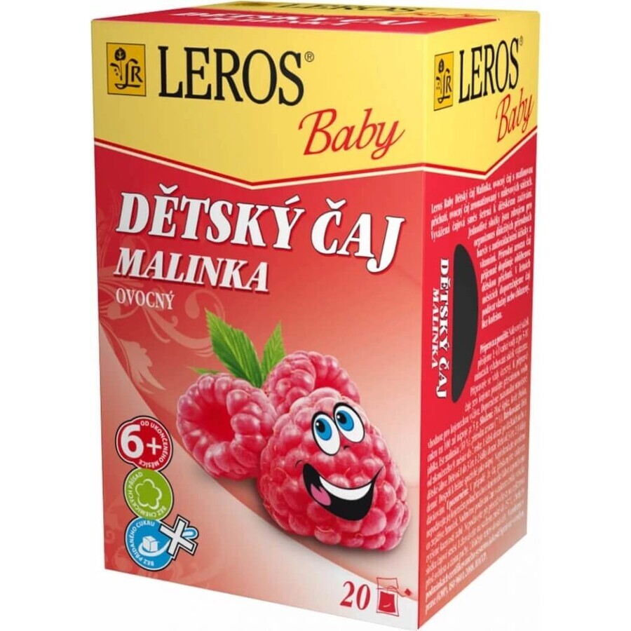 LEROS CHILDREN'S TEA MALINKA 2x20g, tea for children