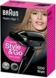 Braun Satin Hair 1 Hd 130 To Go 1pc 1&#215;1 1pc asciugacapelli