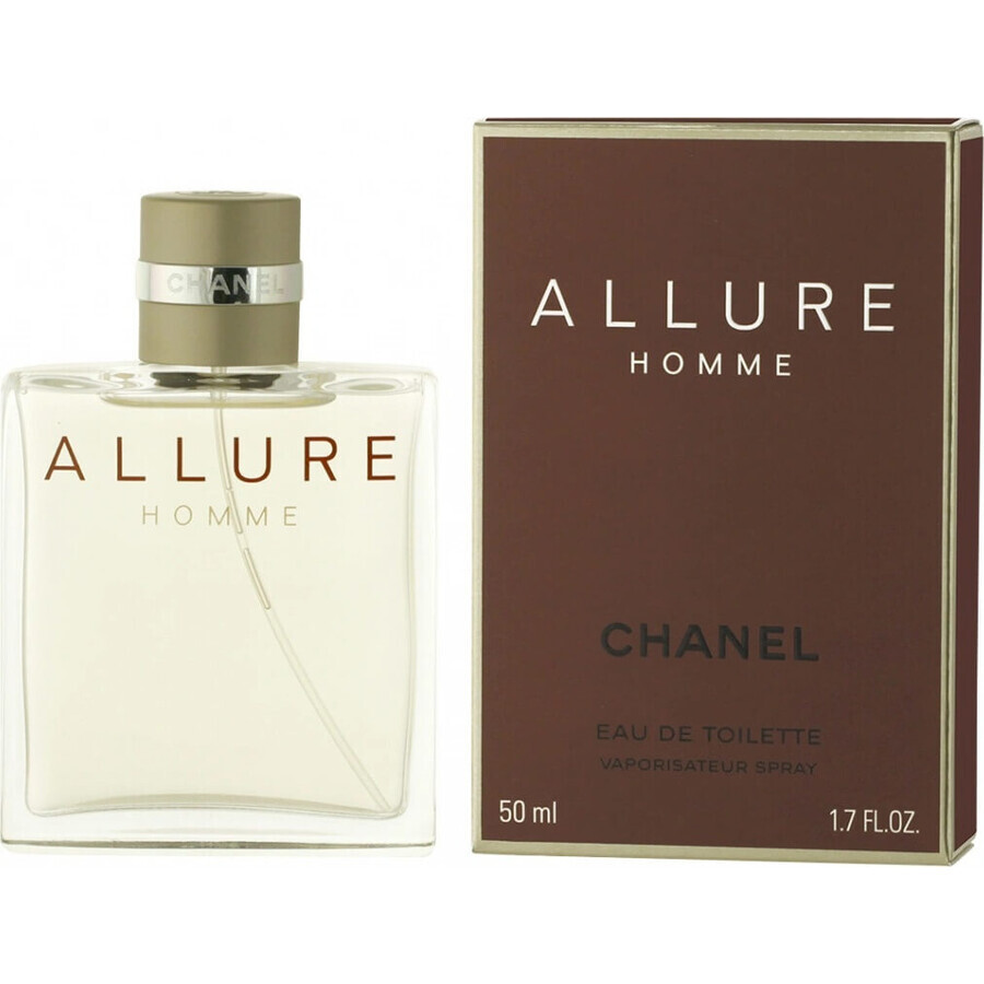 Chanel Allure Homme Edt 50ml 1×50 ml, Eau de toilette