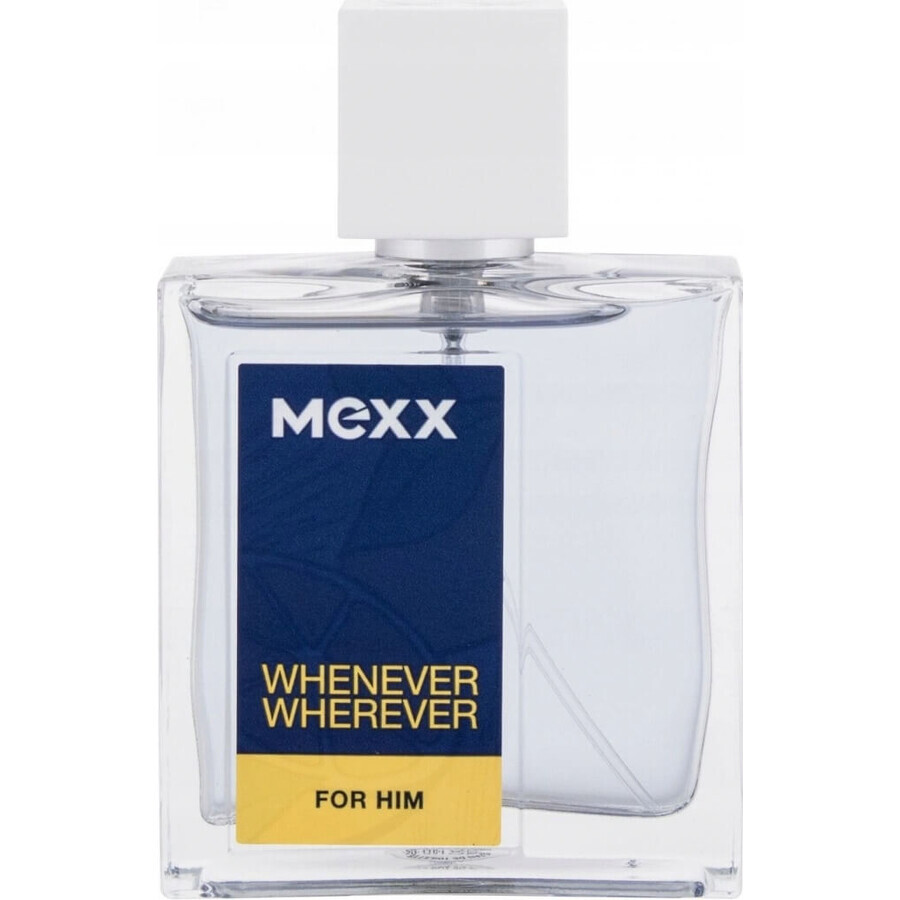 Mexx Whenever Whenever Wherever Men Edt 50ml 1×50 ml, Eau de toilette