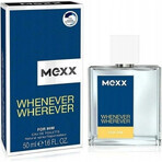 Mexx Whenever Whenever Wherever Men Edt 50ml 1×50 ml, Eau de toilette