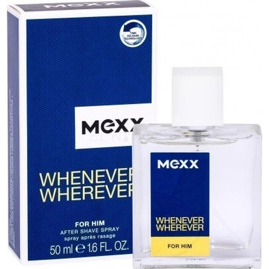 Mexx Whenever Whenever Wherever Men Edt 50ml 1×50 ml, Eau de toilette