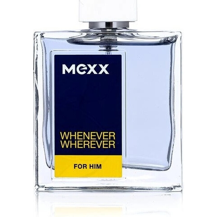 Mexx Whenever Whenever Wherever Men Edt 50ml 1×50 ml, Eau de toilette