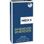 Mexx Whenever Whenever Wherever Men Edt 50ml 1×50 ml, Eau de toilette