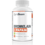 GYMBEAM Bromelina Papaina 1×90 cps, integratore alimentare